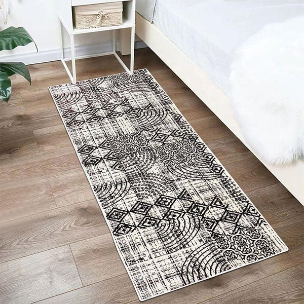 Buy Lexo Anti Skid Runner Rug - Black Runner Rug from Vaaree