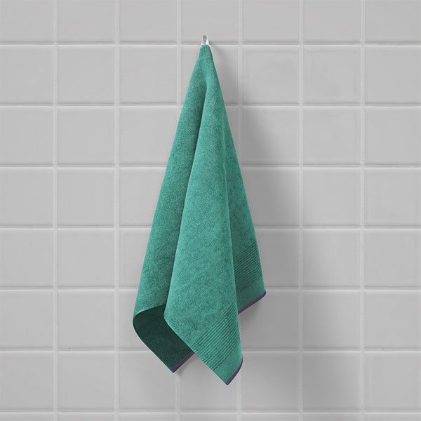 Buy Ruffle Terry Cotton Bath Towel - Green Bath Towels from Vaaree