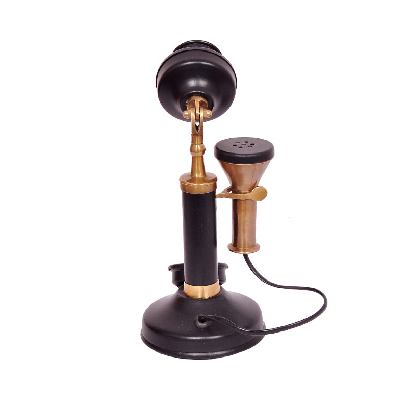 Buy Anora Antique Telephone Showpiece - Antique Copper Showpiece from Vaaree