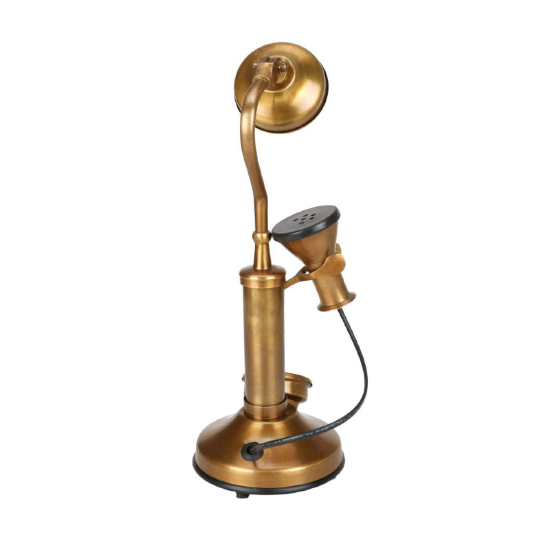 Buy Roma Antique Telephone Showpiece - Gold Showpieces from Vaaree