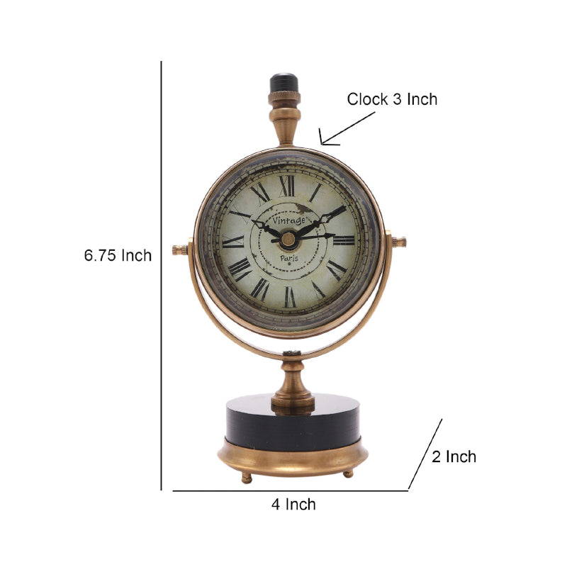 Buy Eshe Table Clock Table Clock from Vaaree