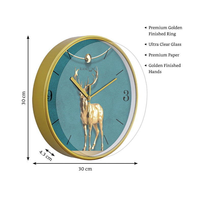 Wall Clock - Deer Tick Wall Clock