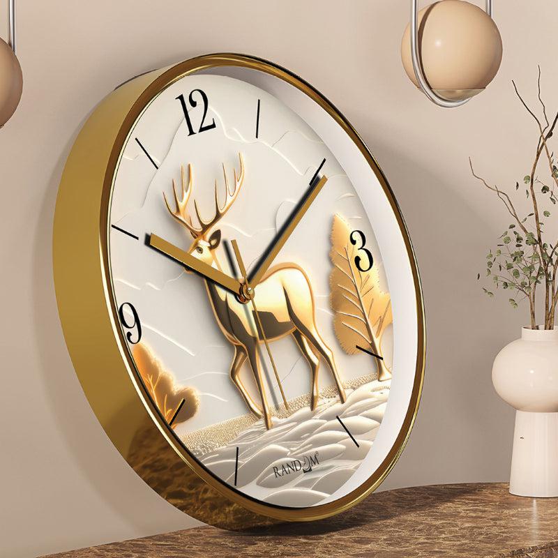 Buy Fairytale Snowland Wall Clock Wall Clock from Vaaree