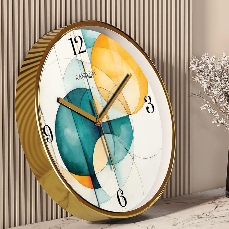 Buy Rimo Abstract Wall Clock Wall Clock from Vaaree