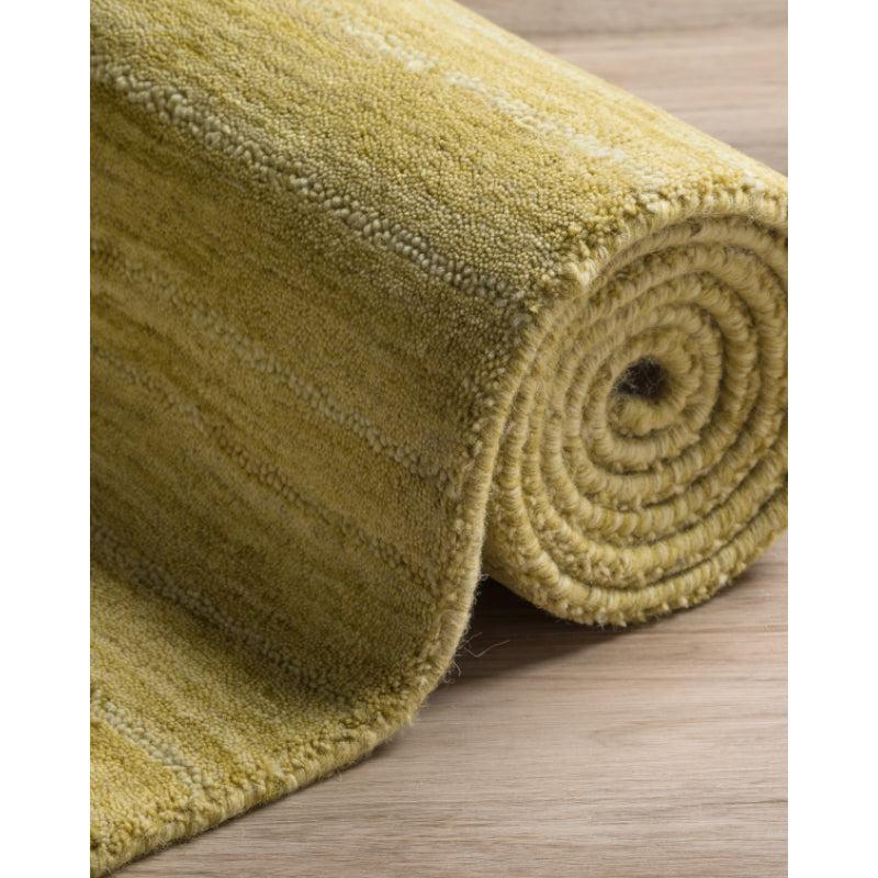 Buy Aylin Hand Woven Rug - Lime Green Rugs from Vaaree