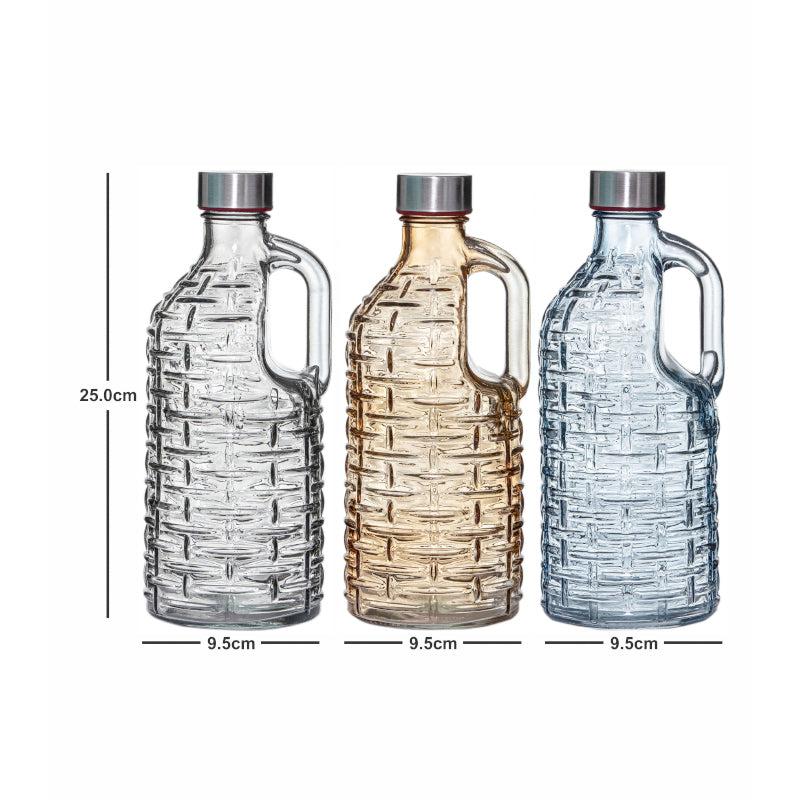 Buy Grid Grip Bottle (1000 ML) - Set Of Three Jug from Vaaree