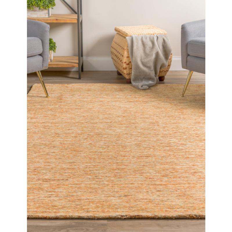 Buy Leyla Hand Woven Rug - Rust Rugs from Vaaree