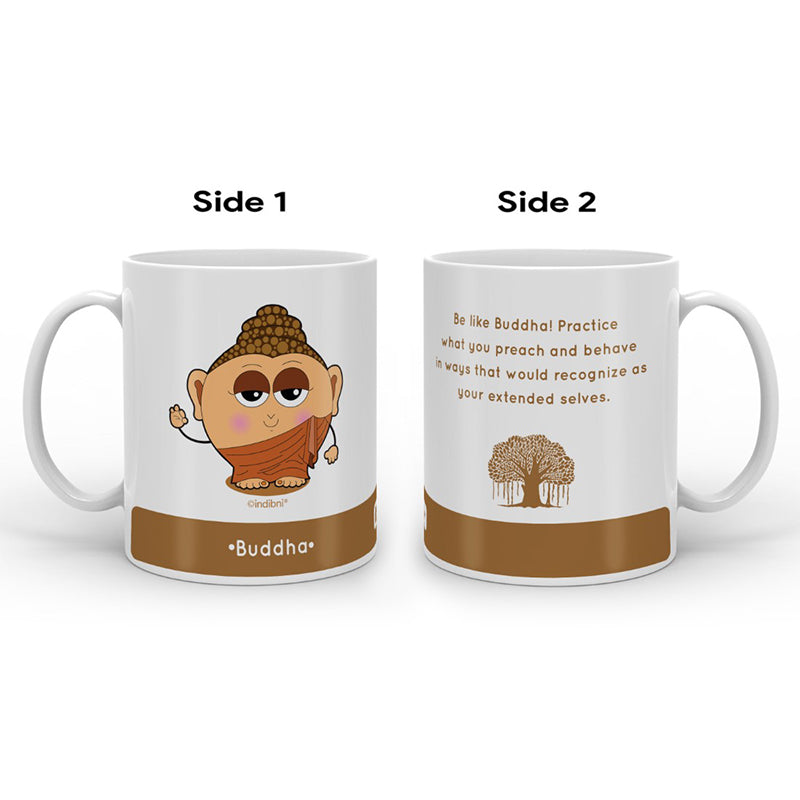 Buy Whimsy Cute Buddha Mug - 300 ML Mug from Vaaree