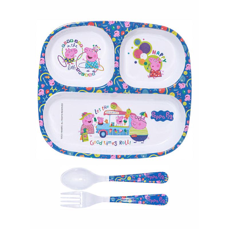 Buy Peppa Pig Party Kids Dining Set - Five Piece Set Kids Dinner Set from Vaaree