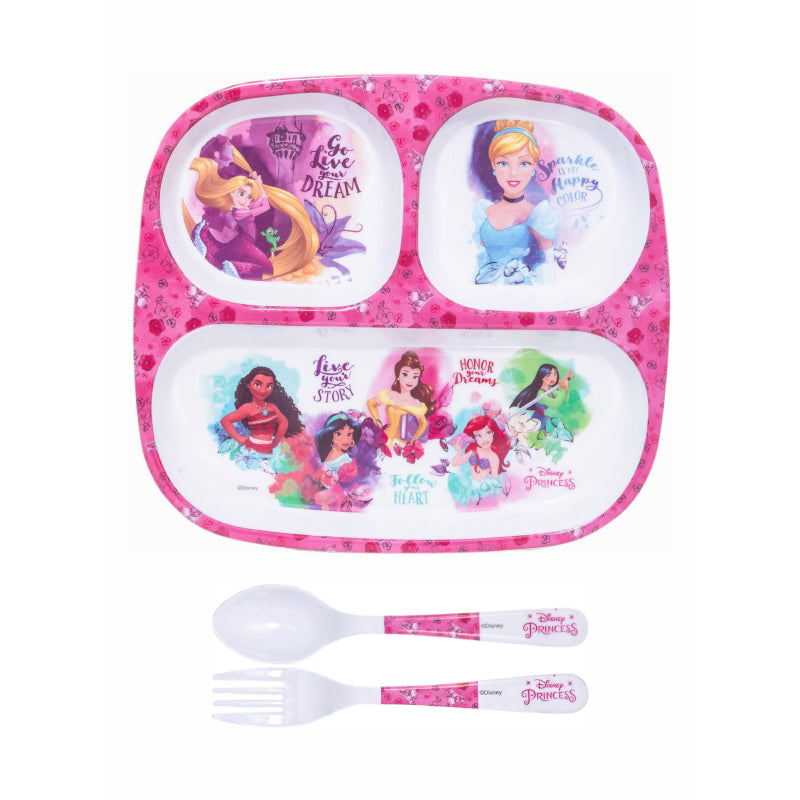 Buy Disney Beauty Kids Dining Set - Five Piece Set Kids Dinner Set from Vaaree