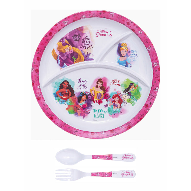 Buy Princess Whimsy Kids Dining Set - Five Piece Set Kids Dinner Set from Vaaree