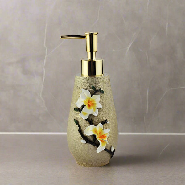 Buy Daisy Florae Soap Dispenser - Beige Accessories & Sets from Vaaree