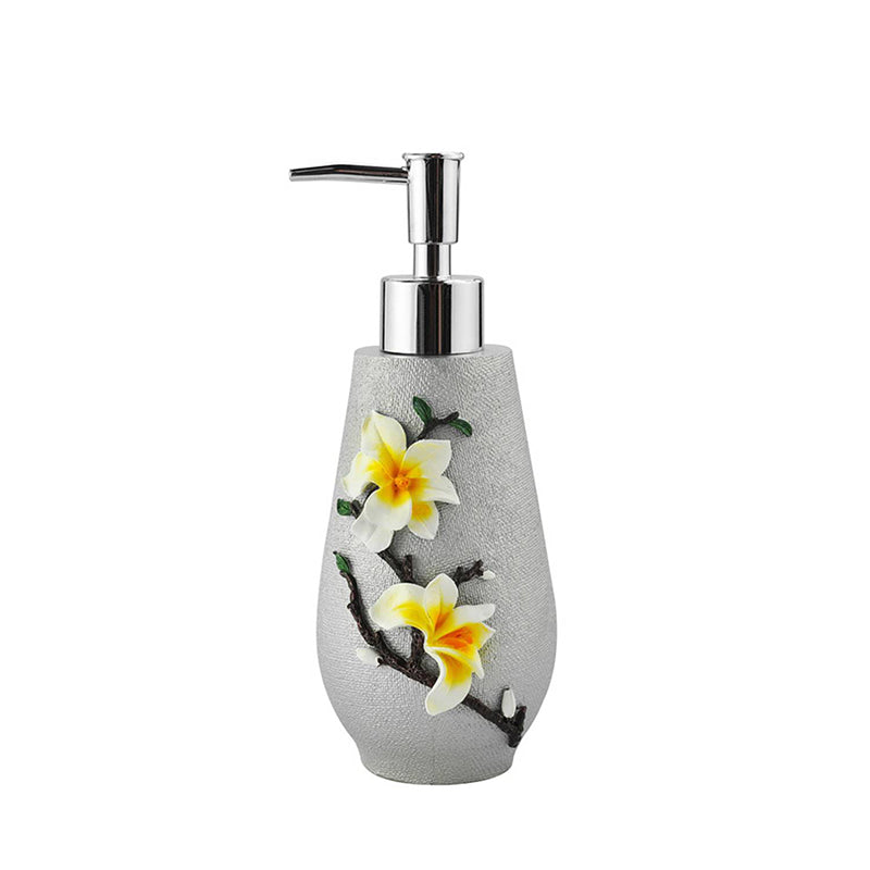 Buy Daisy Florae Soap Dispenser - Silver Accessories & Sets from Vaaree