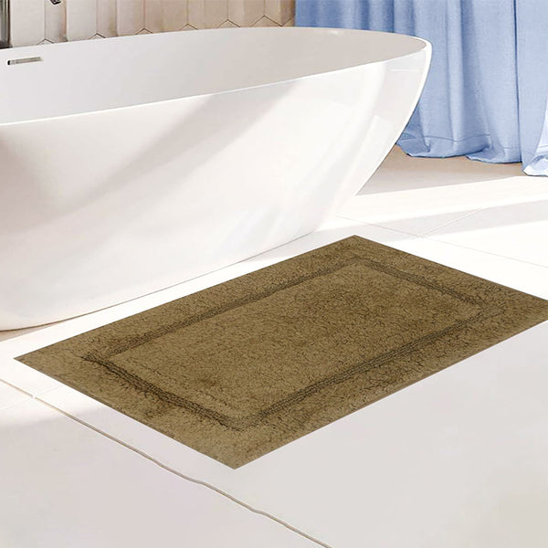 Buy Regent Anti Skid Bath Mat - Gold Bath Mats from Vaaree