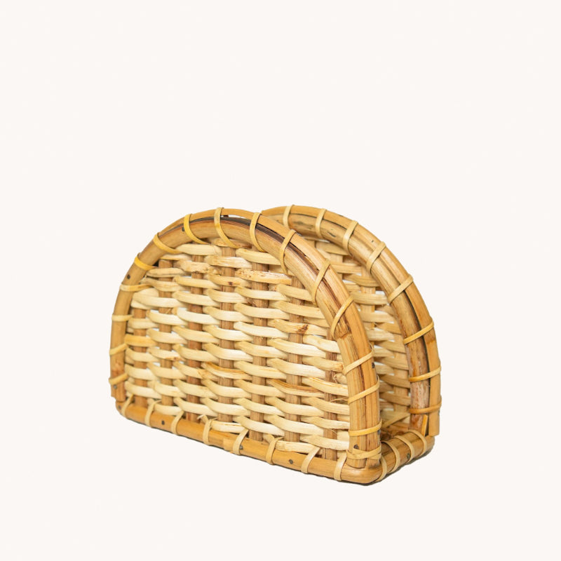 Tissue Holder - Vrita Rattan Napkin Holder