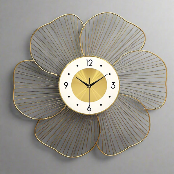 Flora Stell Wall Clock