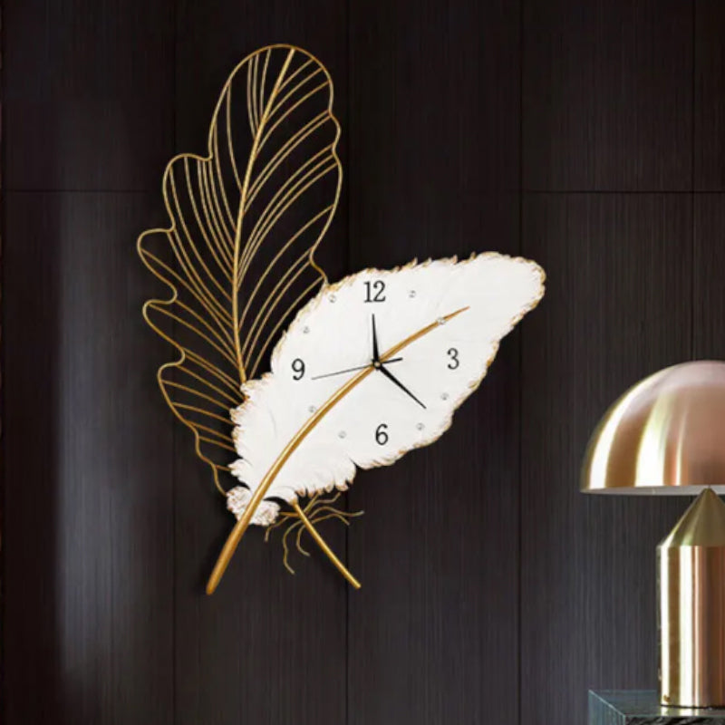 Buy Foliage Glam Wall Clock Wall Clock from Vaaree