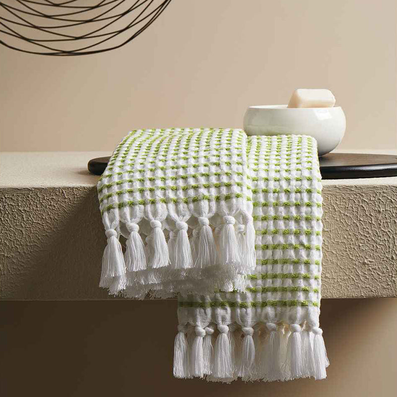 Buy Resho Waffle Towel Combo (Kiwi) - Four Piece Set Towel Sets from Vaaree