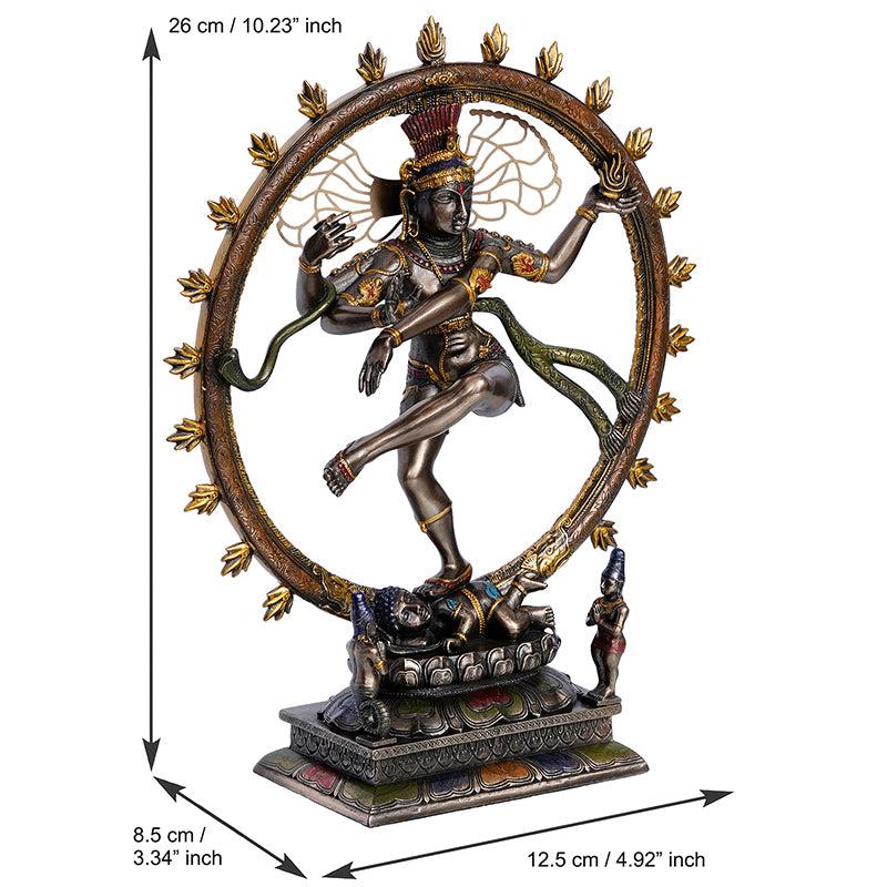 Buy Nataraja Bronze Resin Showpiece Showpieces from Vaaree