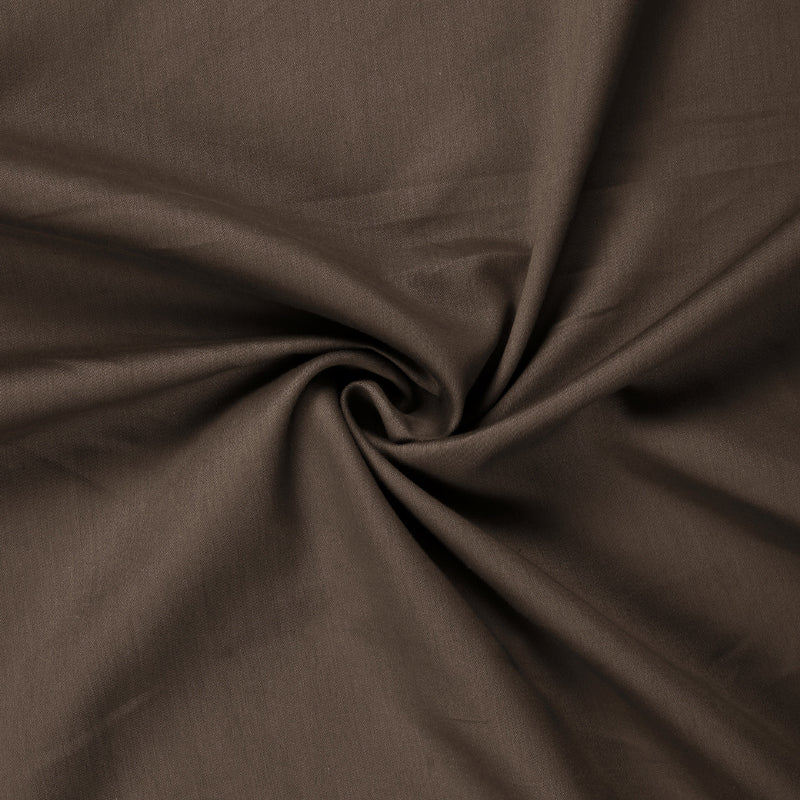 Buy Sanumi Solid Bedsheet - Chocolate Brown Bedsheets from Vaaree