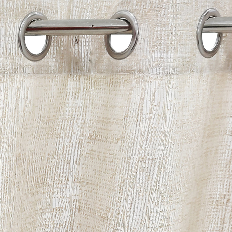 Buy Clovar Blackout Curtain - Golden Beige Curtains from Vaaree