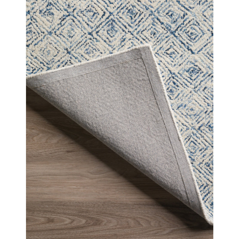 Rugs - Timeless Textures Hand Tufted Rug - Blue & White
