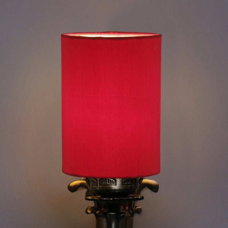 Wall Lamp - Vista Edrel Cylindrical Wall Lamp - Red