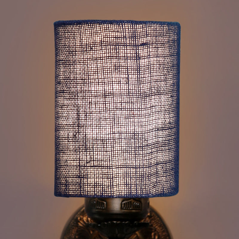 Wall Lamp - Amro Retro Cylindrical Wall Lamp - Blue