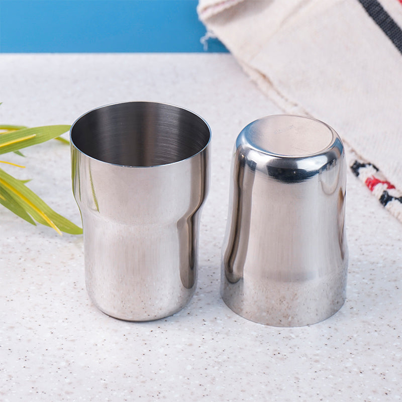 Buy Jenvo Stainless Steel Tumbler (300 ML) - Set Of Six Tumbler from Vaaree