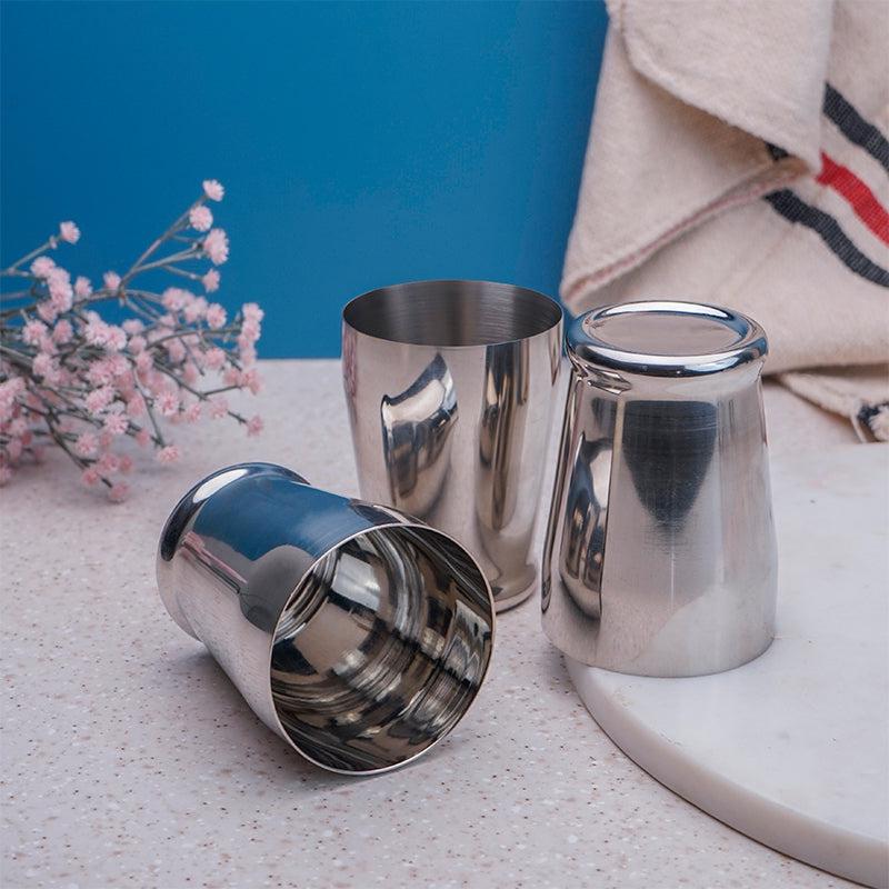 Buy Semos Stainless Steel Tumbler (300 ML) - Set Of Six Tumbler from Vaaree