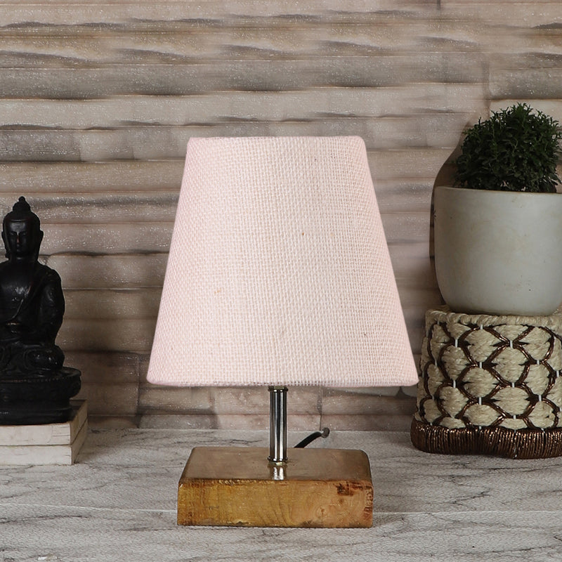 Table Lamp - Tryda Table Lamp With Jute Shade - White