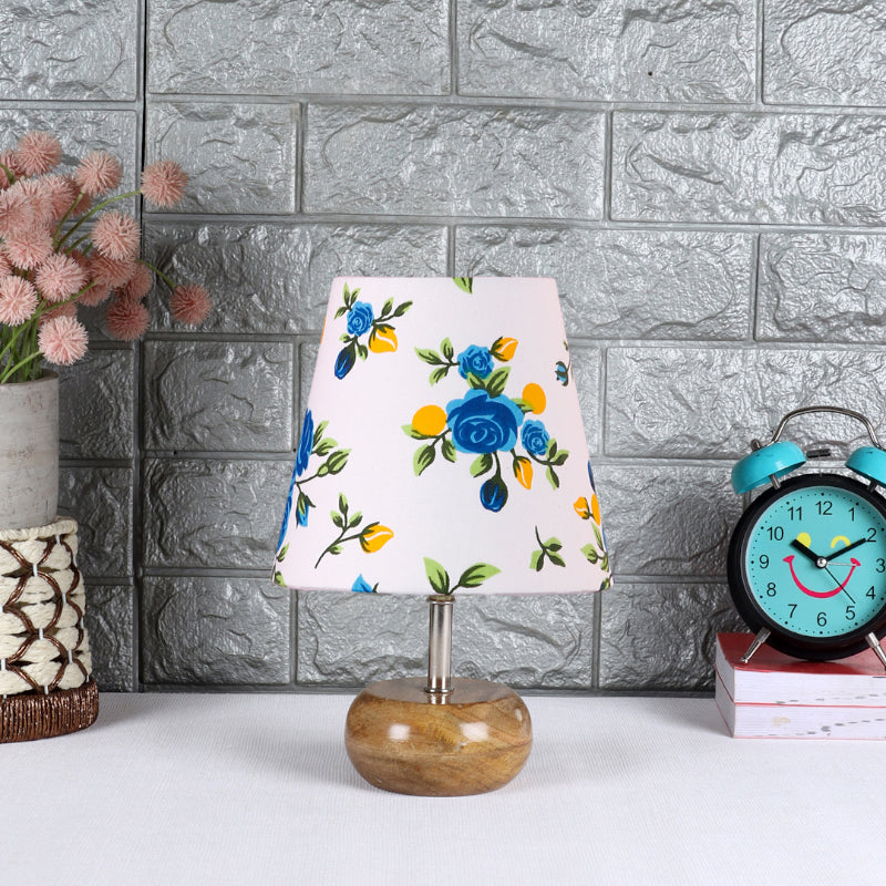 Table Lamp - Astrova Blue Fleur Table Lamp