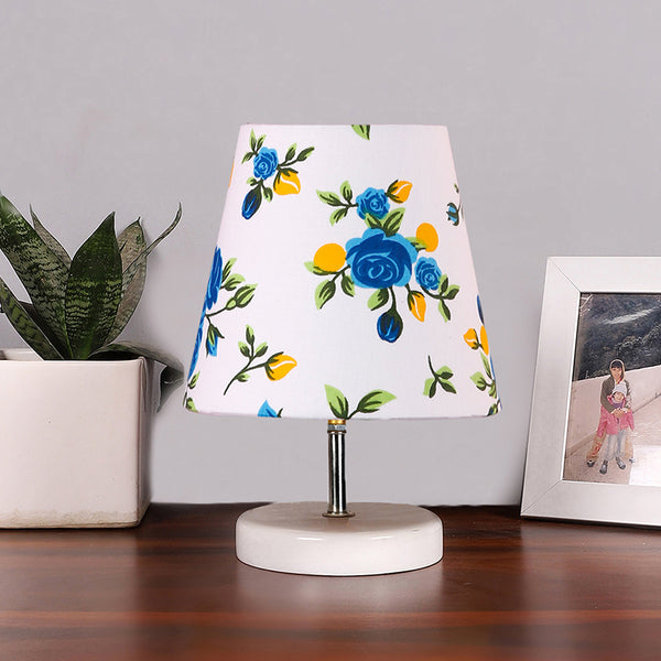 Table Lamp - Vero Blue Fleur Table Lamp