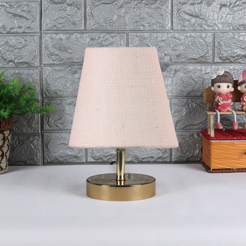 Table Lamp - Alba Table Lamp With Jute Shade - White