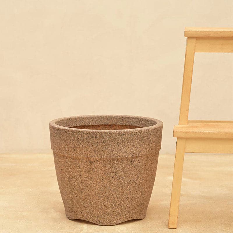 Buy Ugaoo Barca Round Small Planter - Sand Pots & Planters from Vaaree