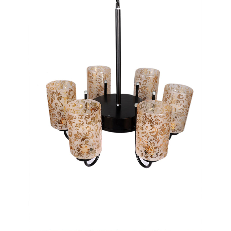 Buy Dreamy Flora Glass Viya Chandelier Ceiling Lamp from Vaaree