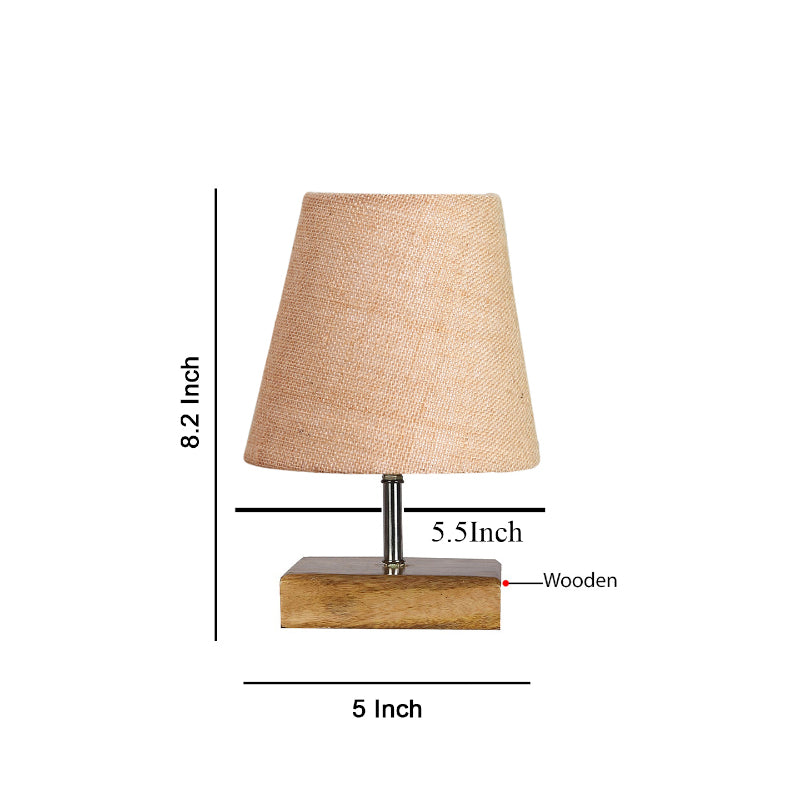 Table Lamp - Tryda Table Lamp With Jute Shade - Beige