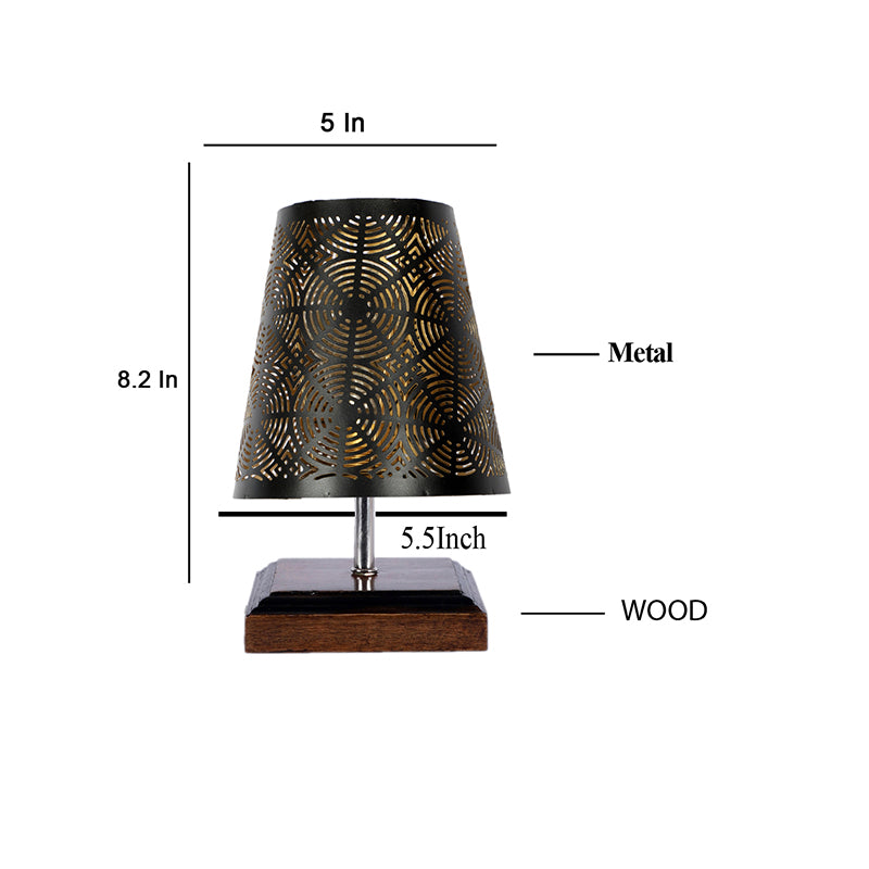 Table Lamp - Niksha Etched Table Lamp