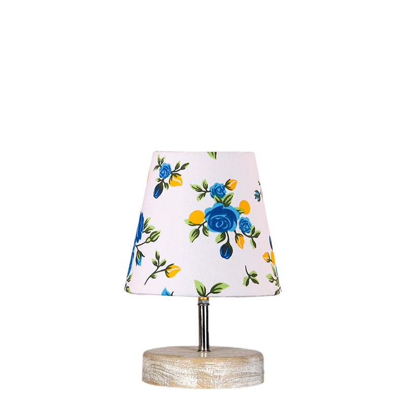 Table Lamp - Renvo Blue Fleur Table Lamp