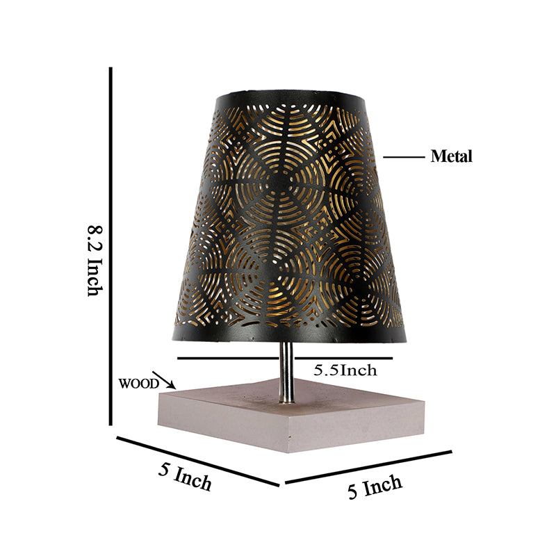 Table Lamp - Alsa Etched Table Lamp