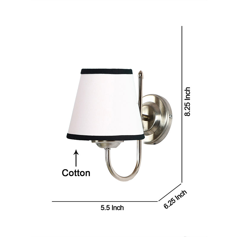 Wall Lamp - Altura Conical Wall Lamp - Black & White