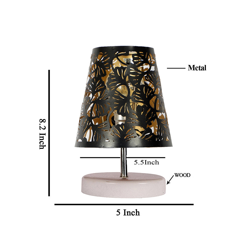 Table Lamp - Vero Flora Etched Table Lamp