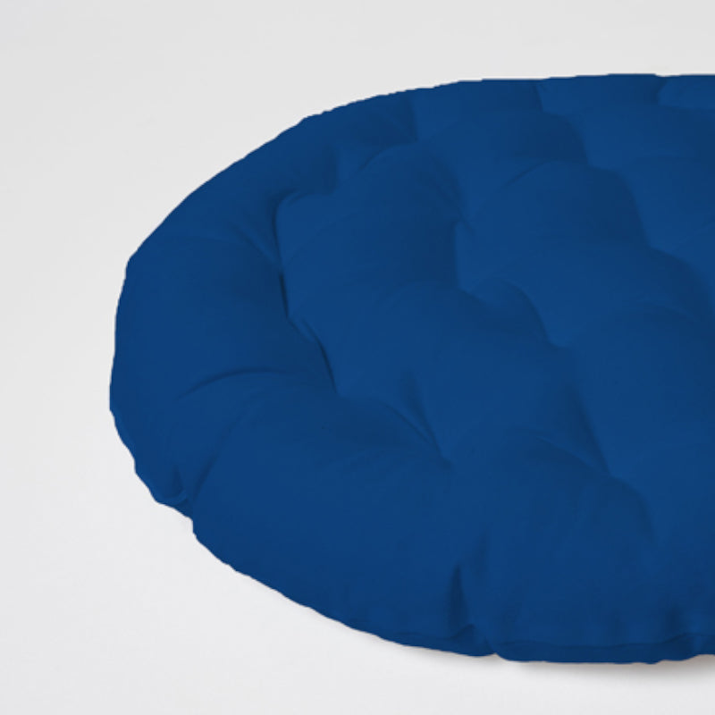 Buy Gloria Floor Cushion (Classic Blue) - Set Of Three Floor Cushions from Vaaree