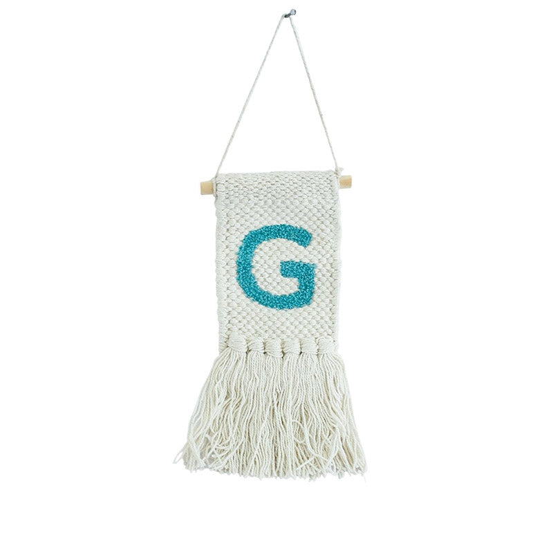 Wall Tapestry - G Monogram Mini Wall Hanging