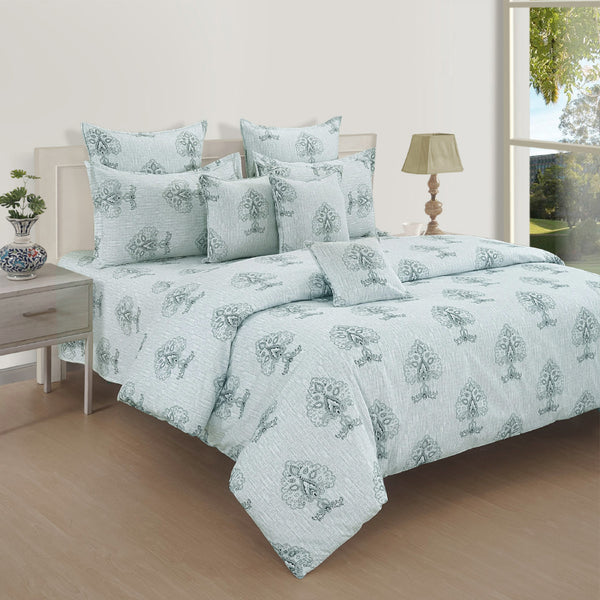 Buy Eesha Ethnic Comforter - Green Comforters & AC Quilts from Vaaree