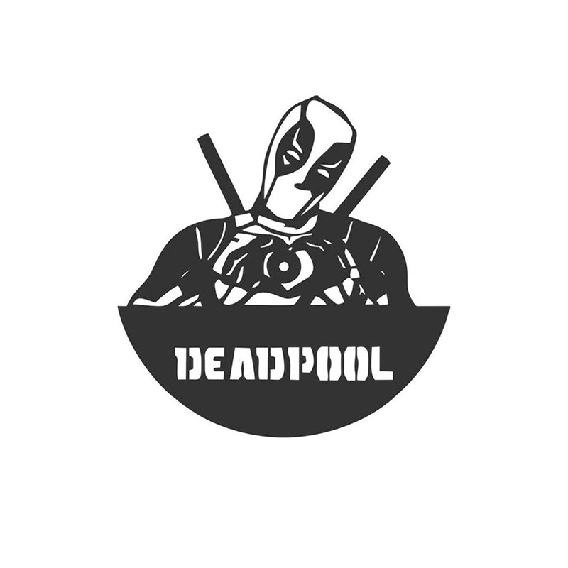 Buy Deadpool Black Wall Accent Wall Accents from Vaaree