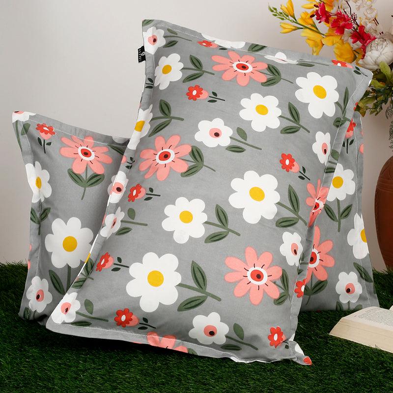 Buy Daisy Love Pillow Cover - Set Of Two Pillow Covers from Vaaree