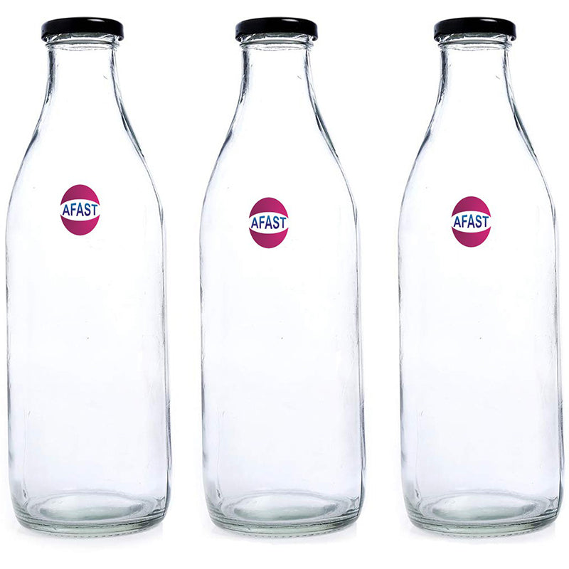 Bottle - Jesiba Milk Bottle (1000 ML) - Set Of Three