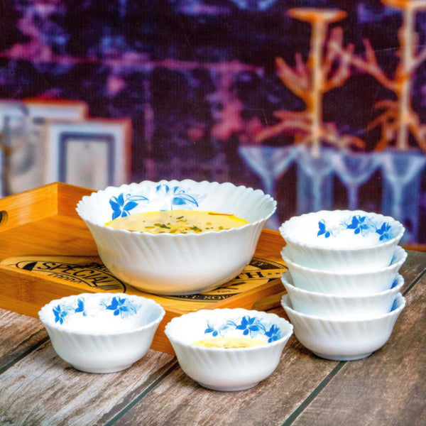 Buy Julia Serving Bowl - Seven Piece Set Bowl from Vaaree