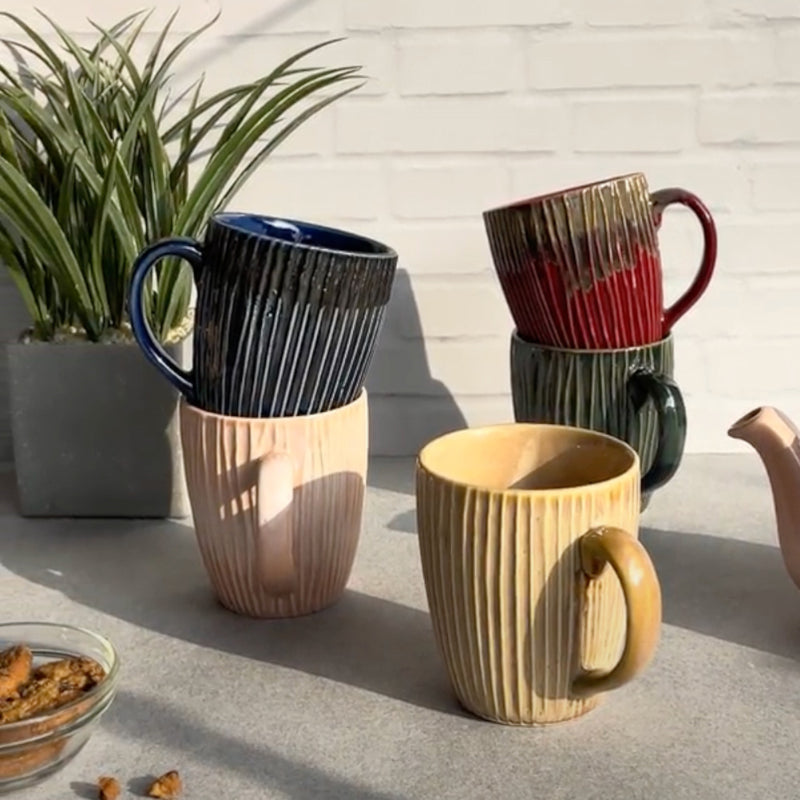 Mug & Tea Cup - Marcusa Mug - Set Of Five